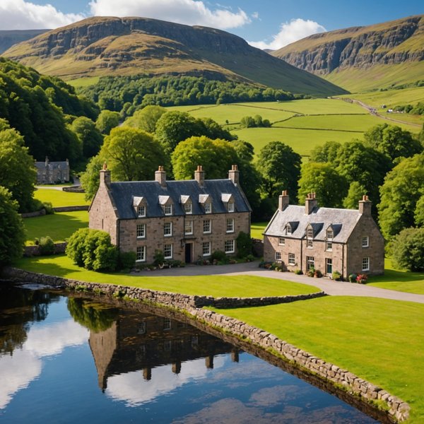 Quels sont les meilleurs endroits pour louer une maison de vacances en Écosse avec des cours de gaélique et des visites de distilleries?