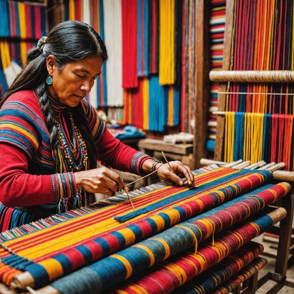 Comment découvrir les traditions artisanales du tissage en Équateur?